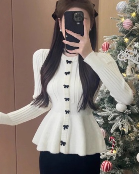 Autumn and winter large yard sweater red tops for women