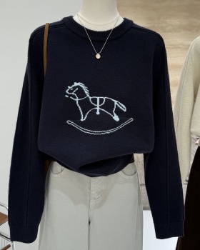 Korean style autumn and winter long sleeve sweater