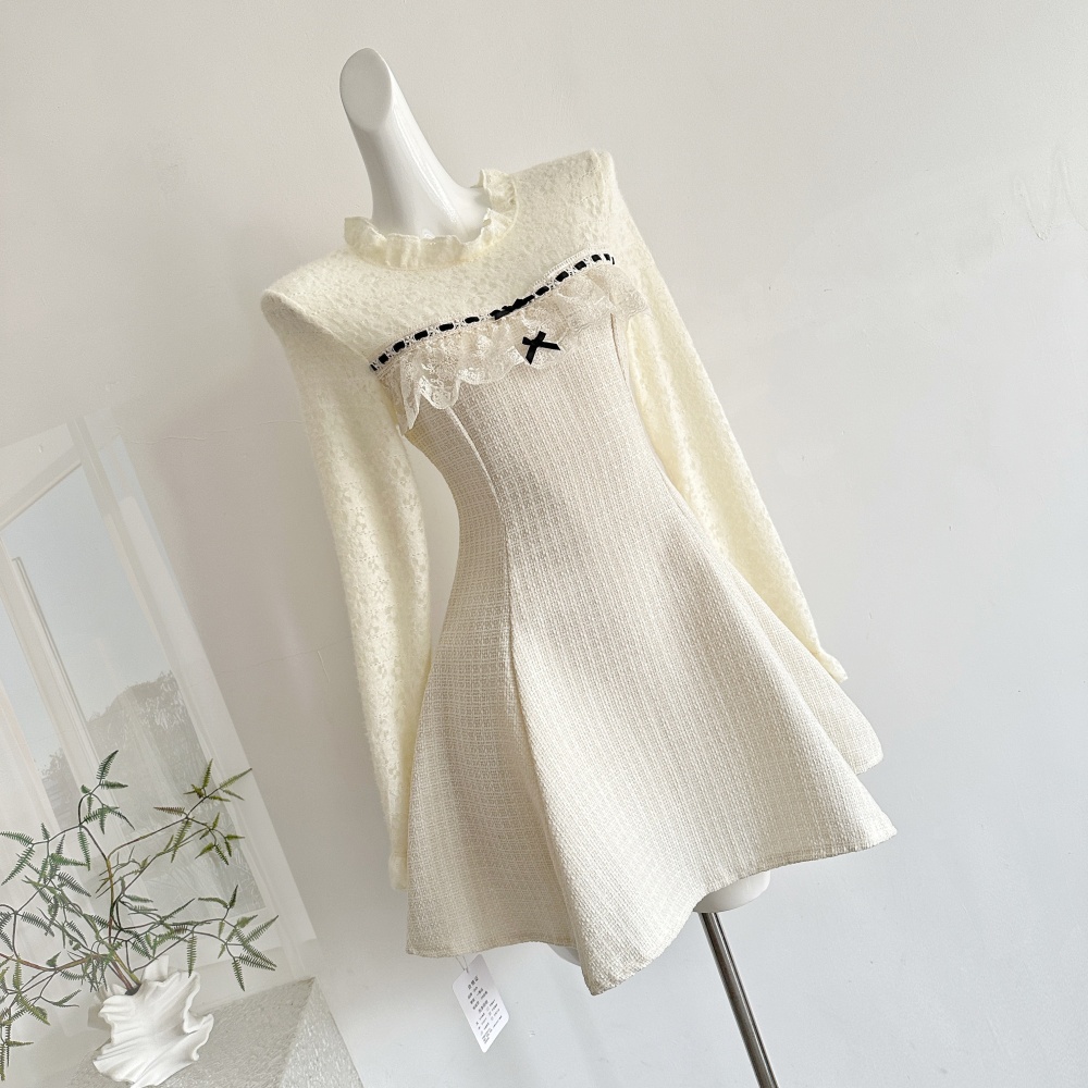 Annual meeting refinement lace chanelstyle dress for women