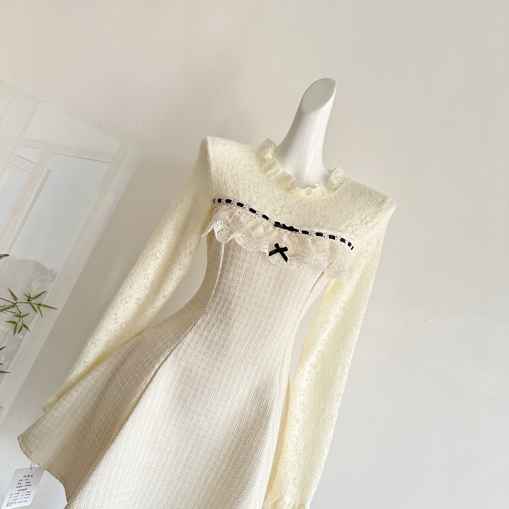 Annual meeting refinement lace chanelstyle dress for women