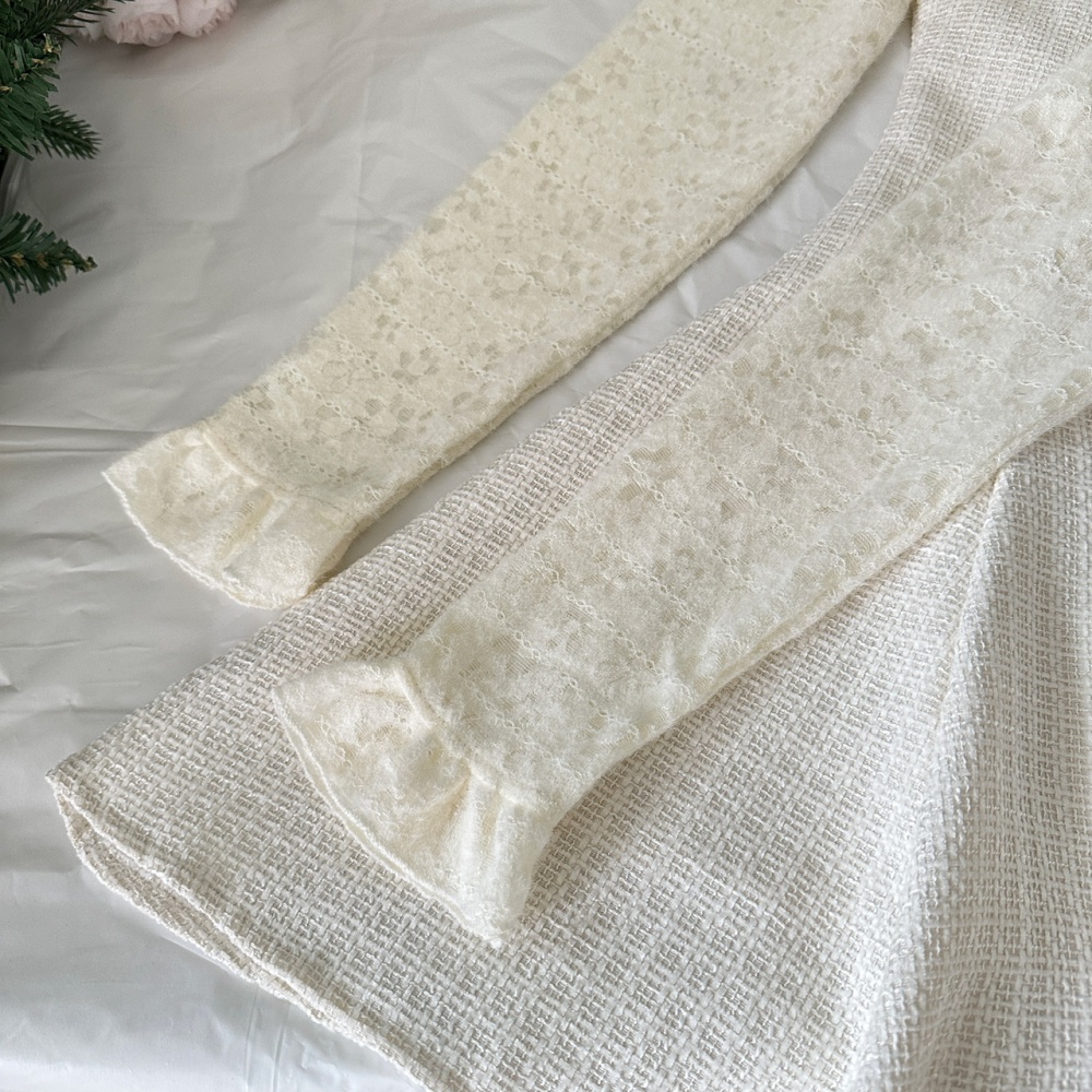 Annual meeting refinement lace chanelstyle dress for women