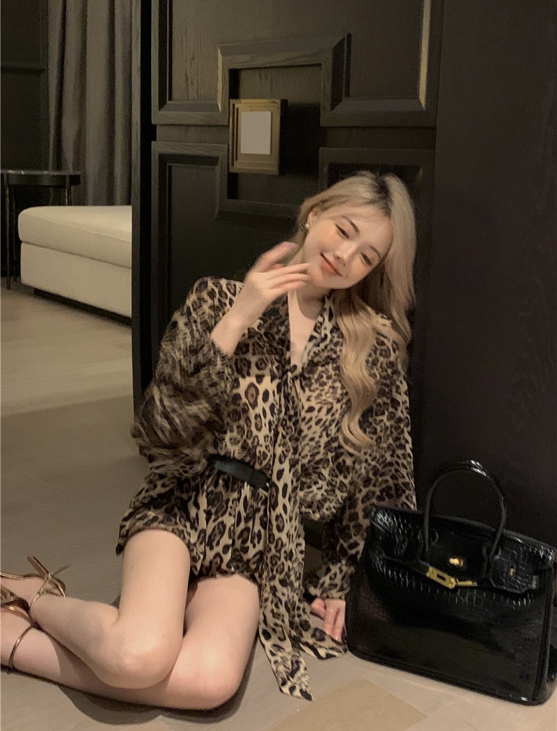 Drape spicegirl shirt long sleeve loose tops