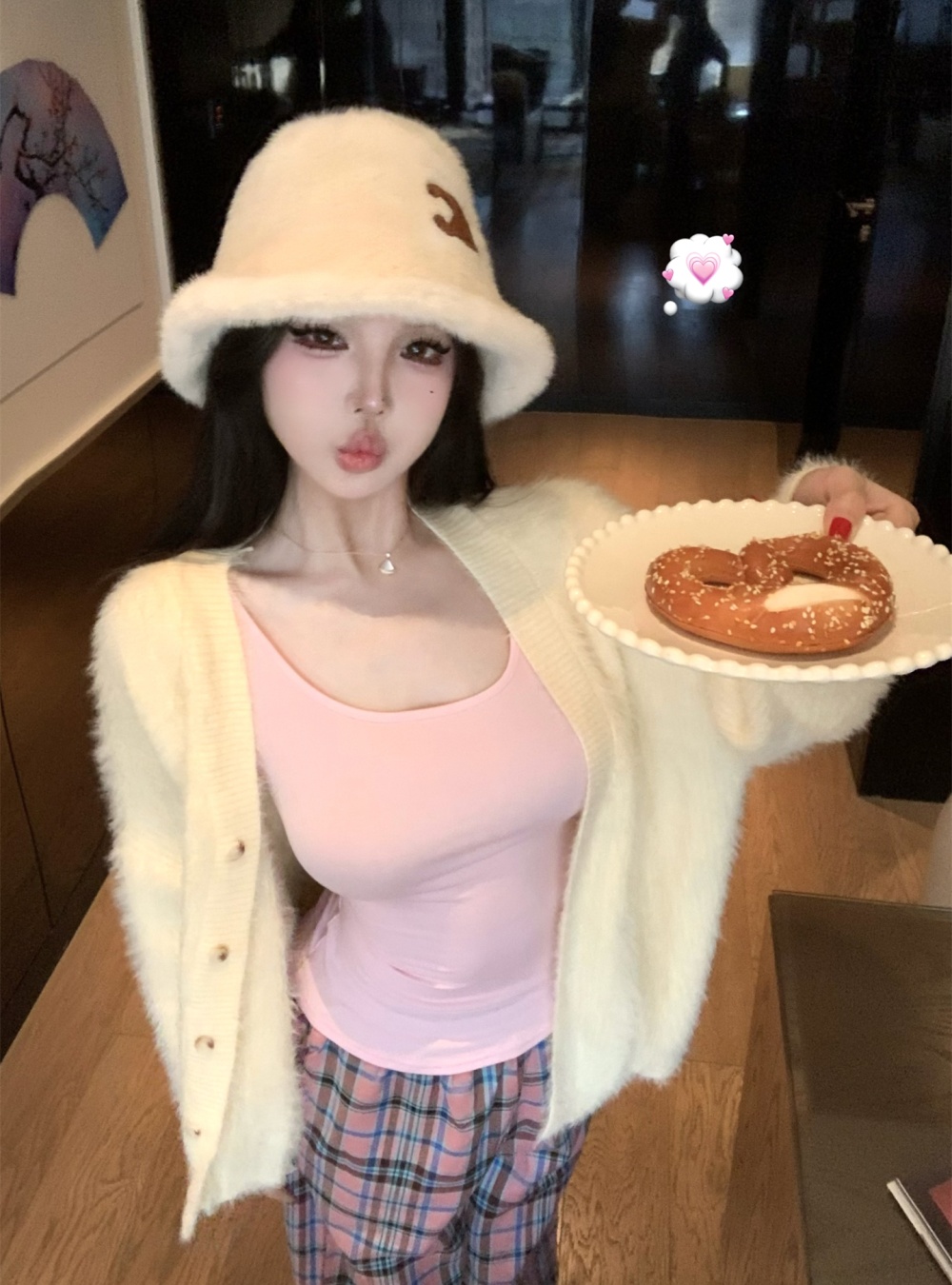 Enticement lazy sweater autumn and winter coat