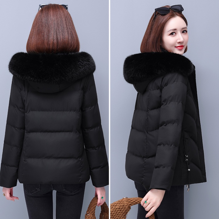 Middle-aged short coat thick winter cotton coat for women