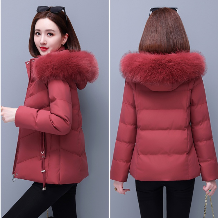 Middle-aged short coat thick winter cotton coat for women