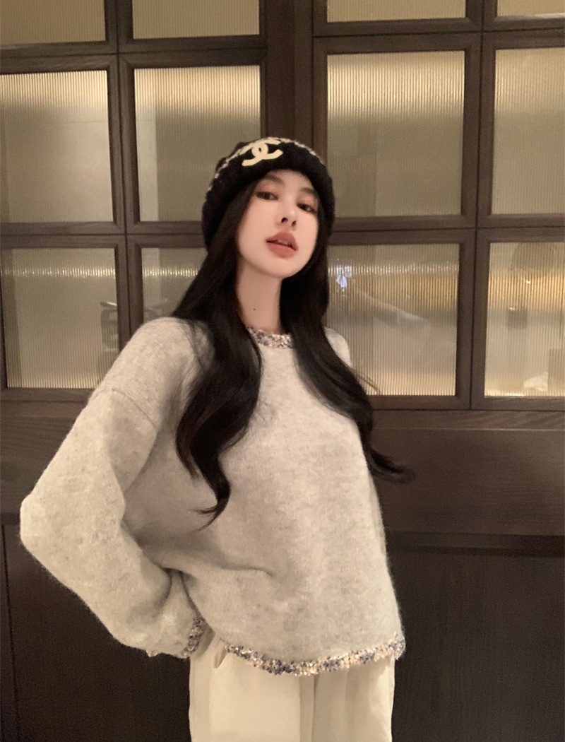 All-match sweater Casual bottoming shirt