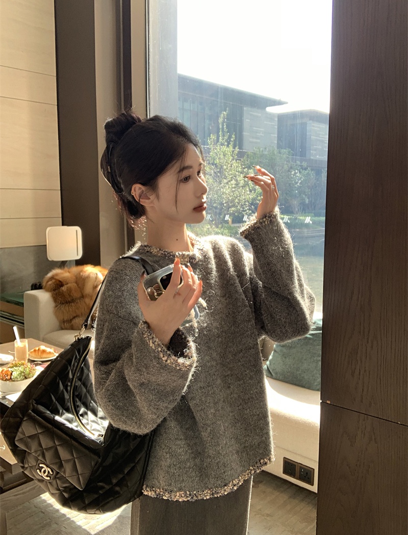 All-match sweater Casual bottoming shirt