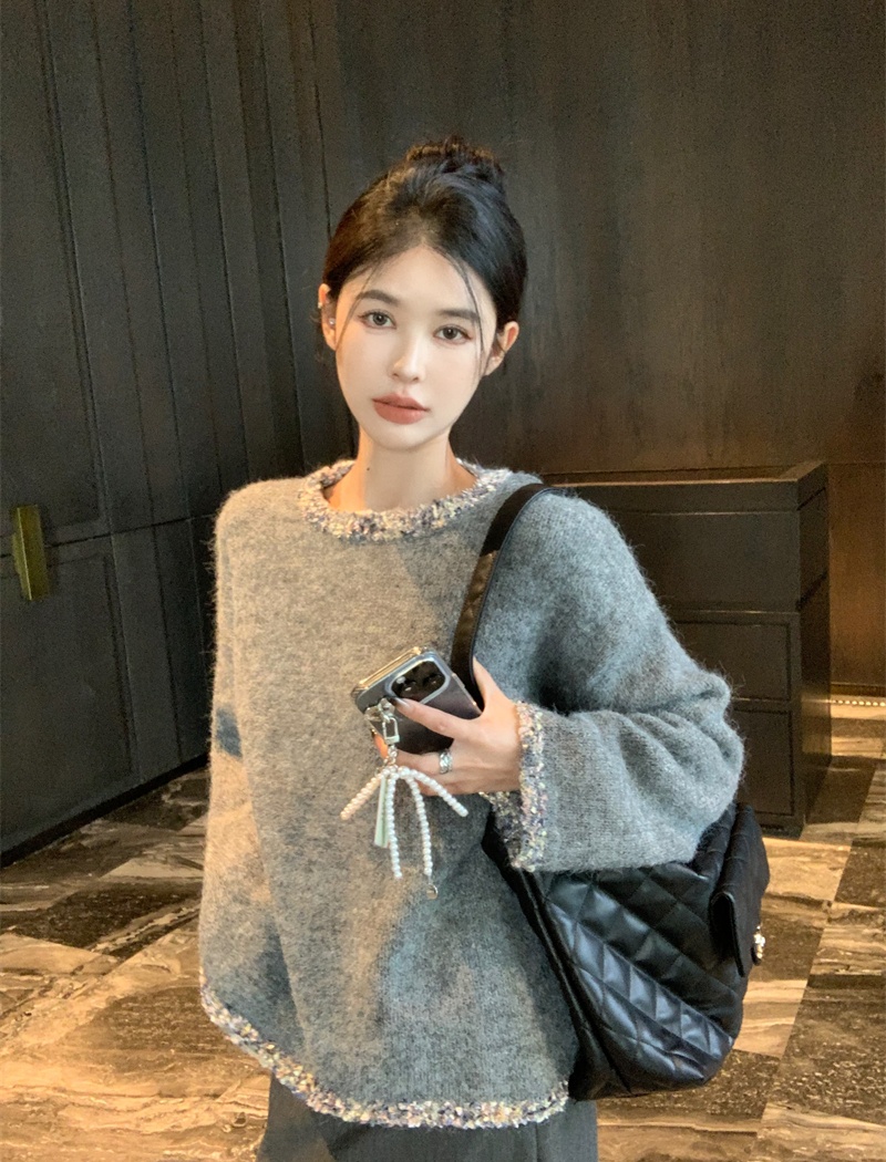 All-match sweater Casual bottoming shirt