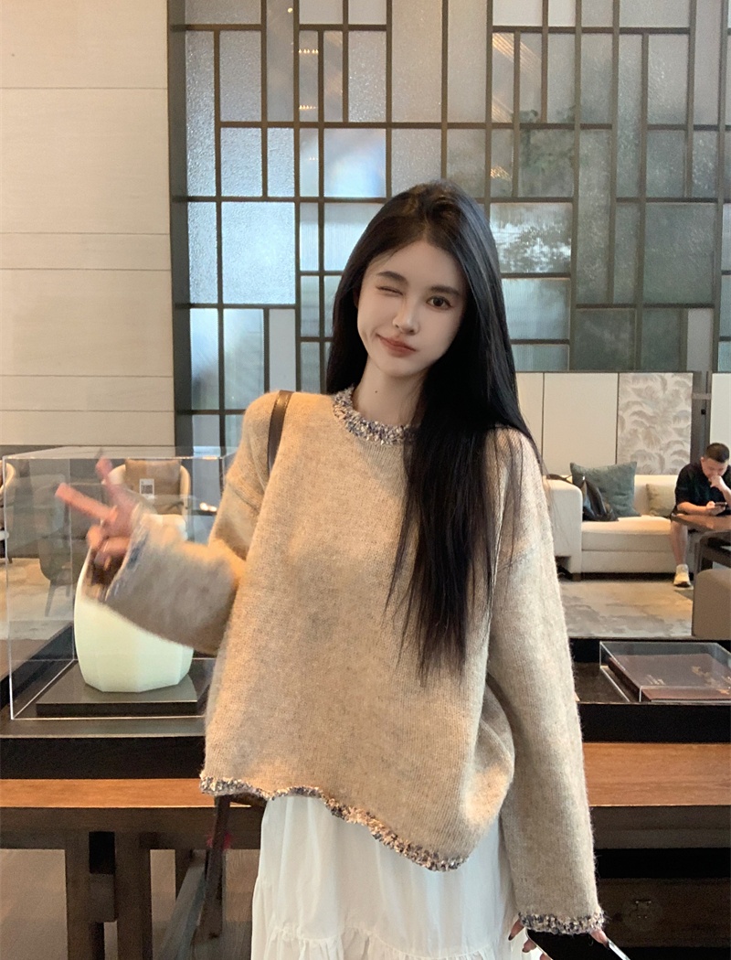 All-match sweater Casual bottoming shirt