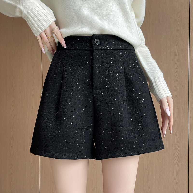 A-line shorts wide leg boots pants for women