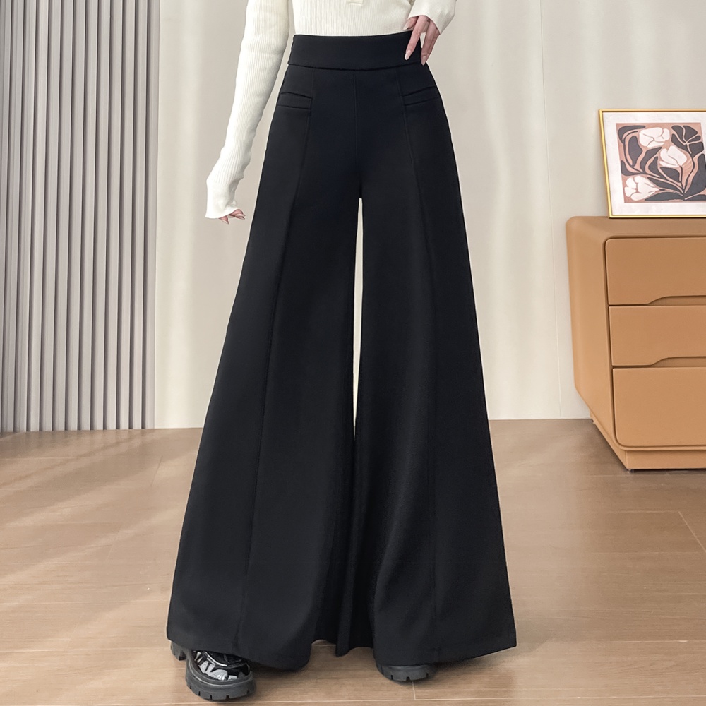 Slim autumn and winter large yard pants for women