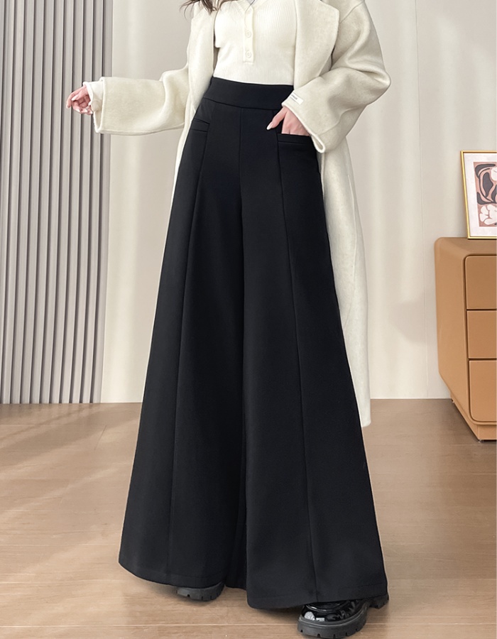Slim autumn and winter large yard pants for women