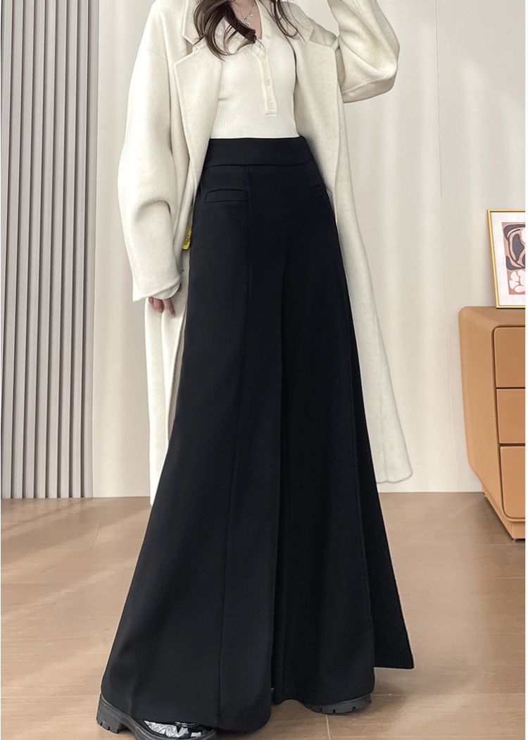 Slim autumn and winter large yard pants for women
