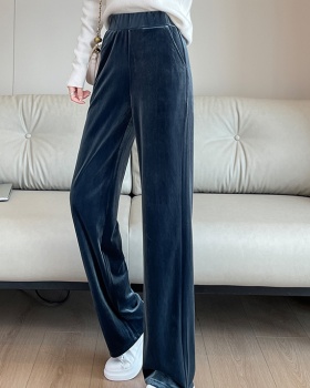 Autumn and winter casual pants wide leg pants for women
