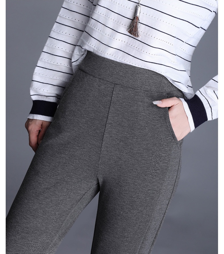 Autumn and winter niche pants large yard flare pants