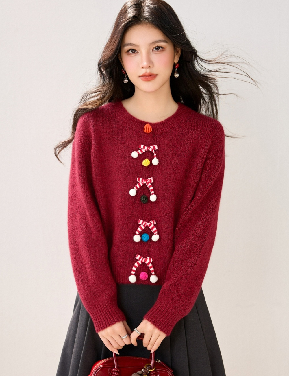 Unique tops Korean style sweater for women
