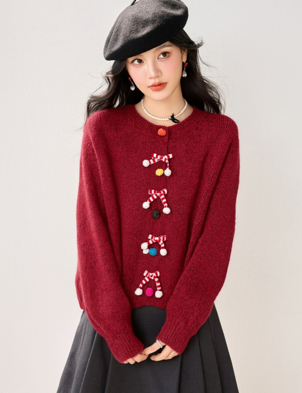 Unique tops Korean style sweater for women
