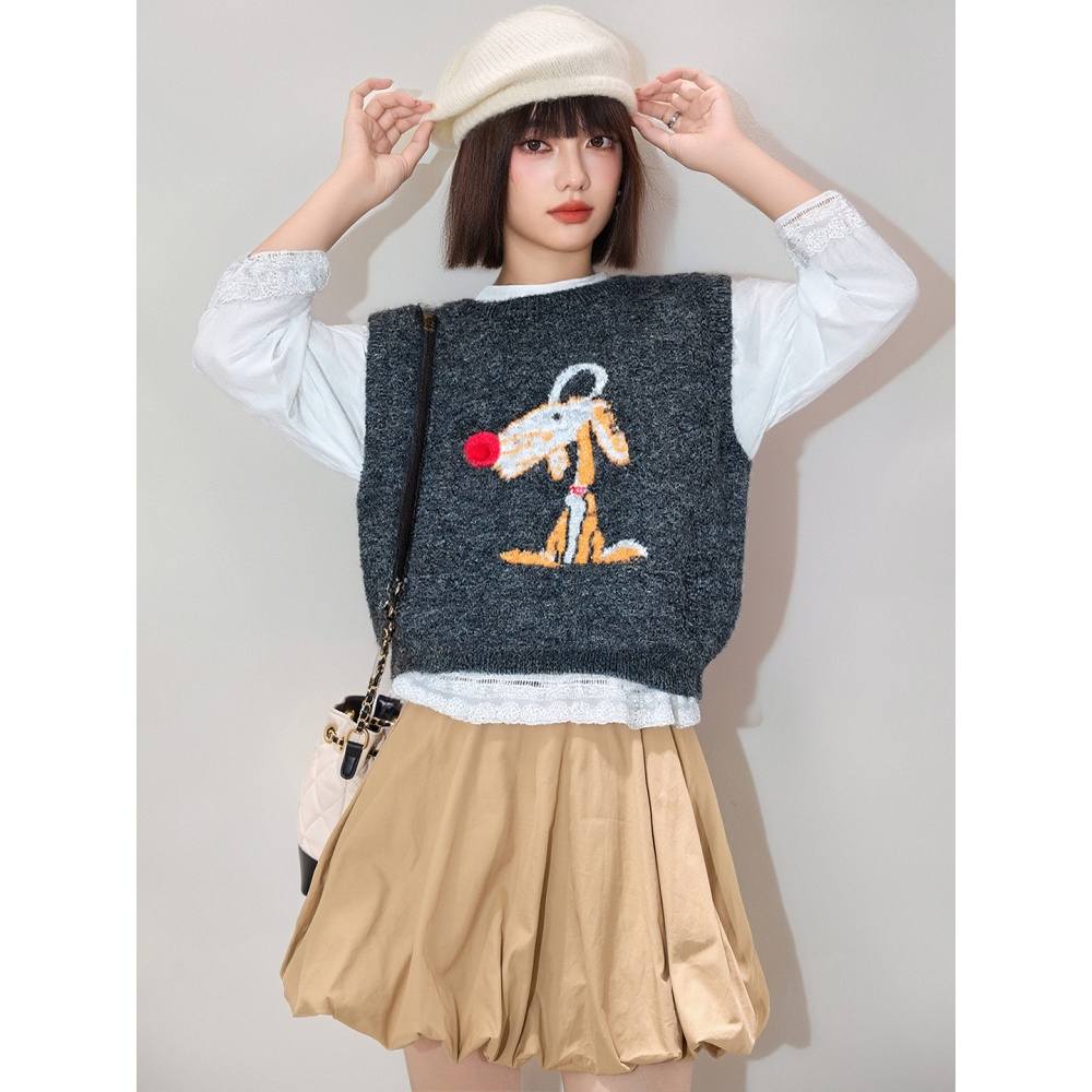 Autumn and winter lazy waistcoat commuting vest