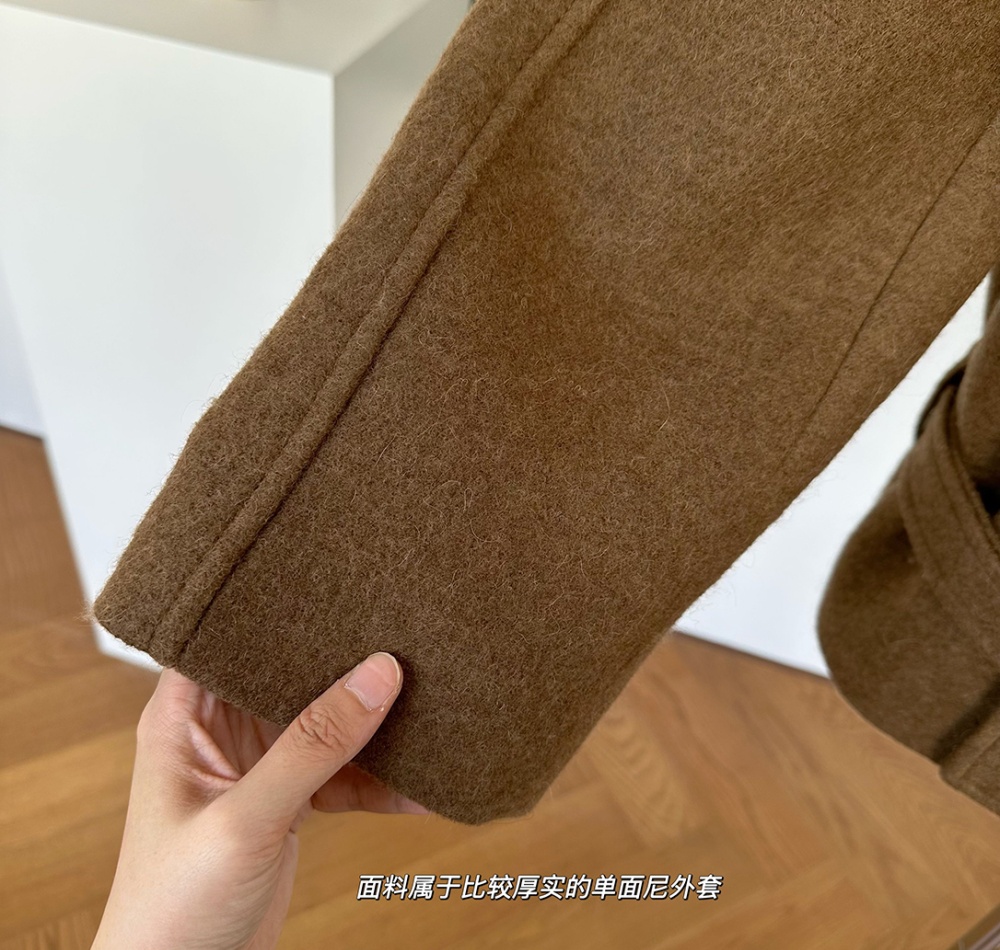 Autumn and winter overcoat wool woolen coat for women