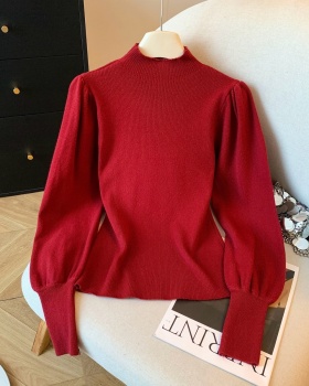 France style winter tops inside the ride bottoming shirt for women