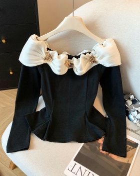 Inside the ride tops long sleeve bottoming shirt