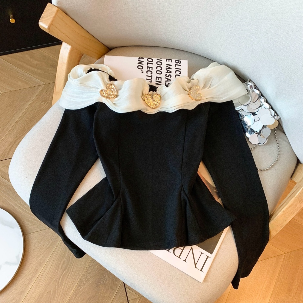 Inside the ride tops long sleeve bottoming shirt