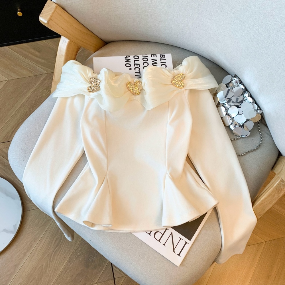 Inside the ride tops long sleeve bottoming shirt