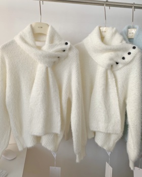 Mink velvet blue tops tender scarves