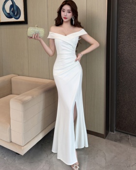 Banquet temperament evening dress long dress for women