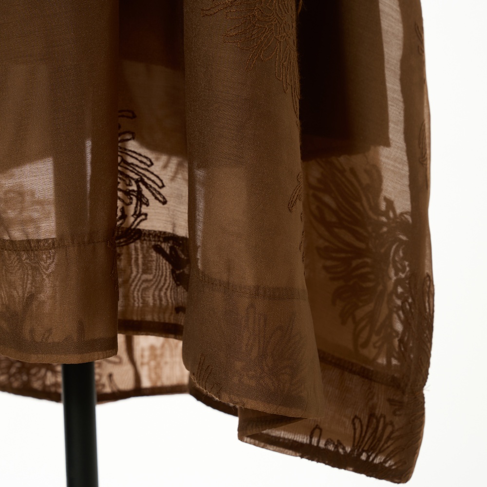 Pinched waist bandage dress big skirt long dress