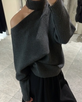 Enticement loose fashion France style slim tender sweater