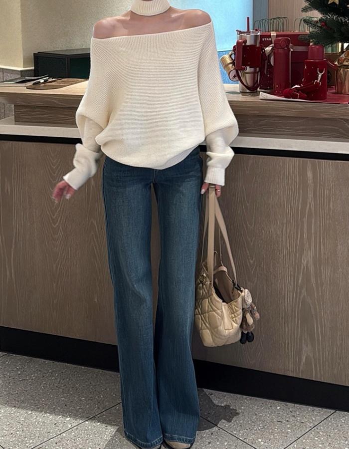 Enticement loose fashion France style slim tender sweater