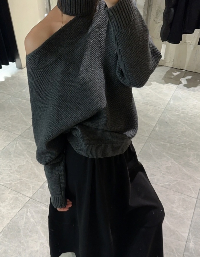 Enticement loose fashion France style slim tender sweater