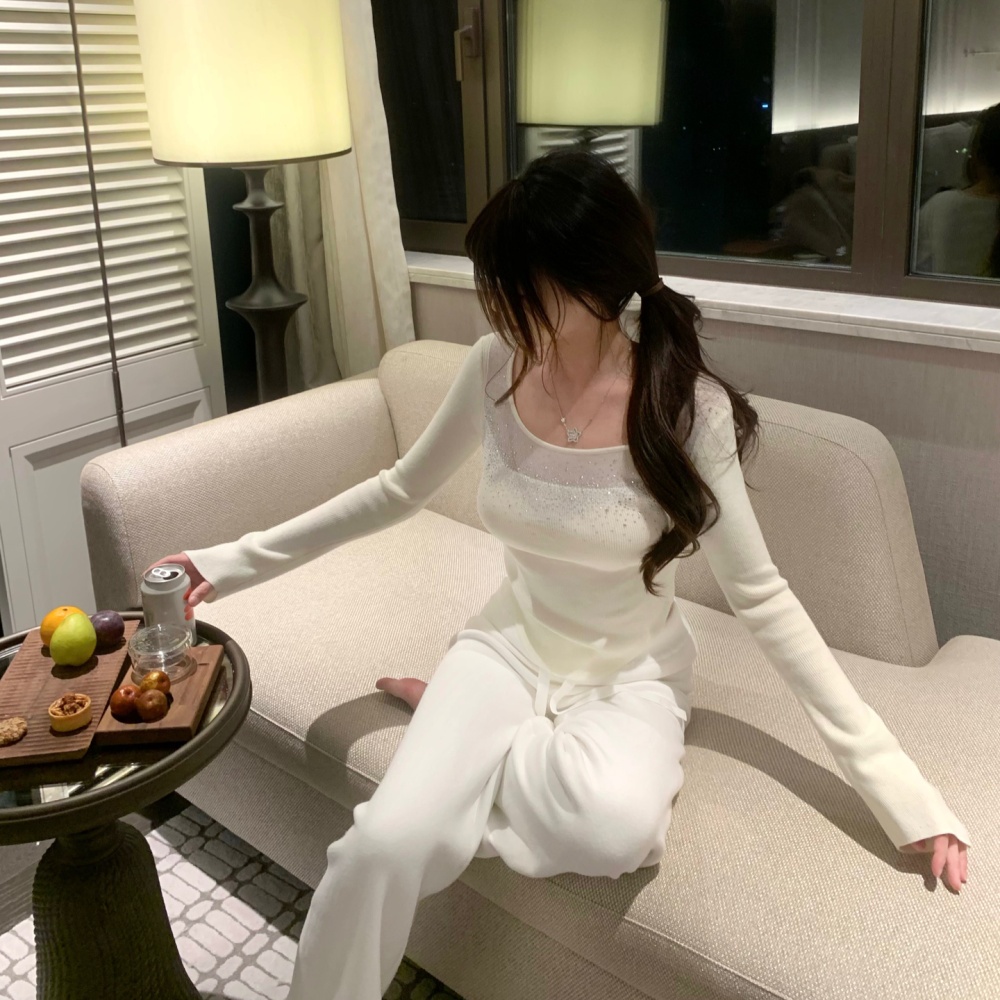 Long sleeve tops autumn and winter sweater for women