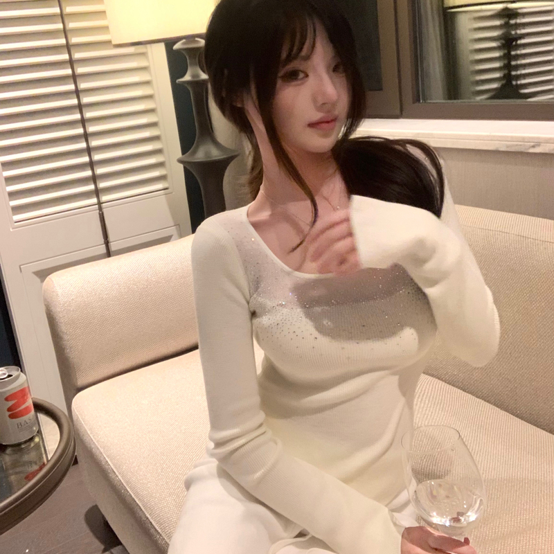 Long sleeve tops autumn and winter sweater for women