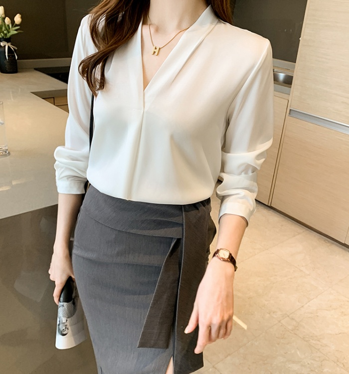 All-match tops inside the ride shirt for women