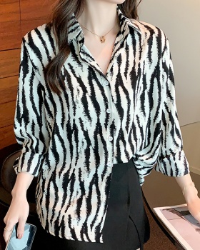 Loose Korean style shirt long sleeve all-match tops