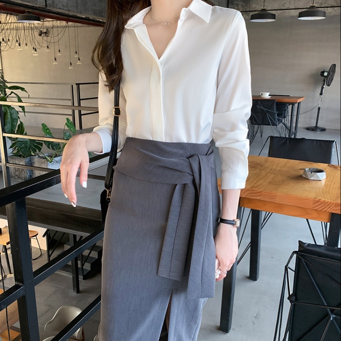 Spring Casual shirt Korean style tops for women