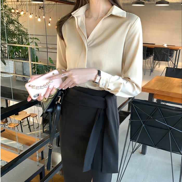 Spring Casual shirt Korean style tops for women