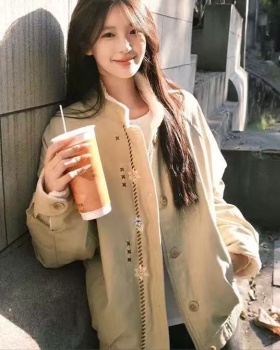 All-match coat thermal work clothing for women