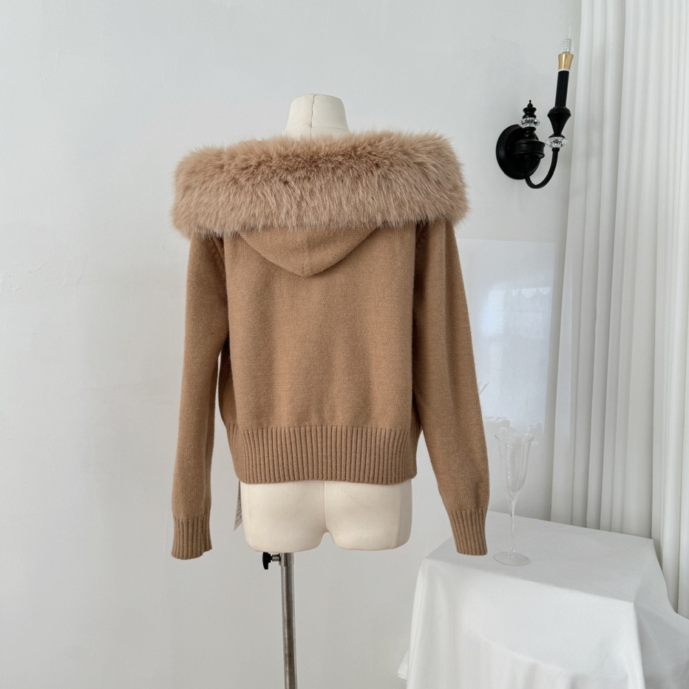 Korean style autumn and winter sweater hooded tops