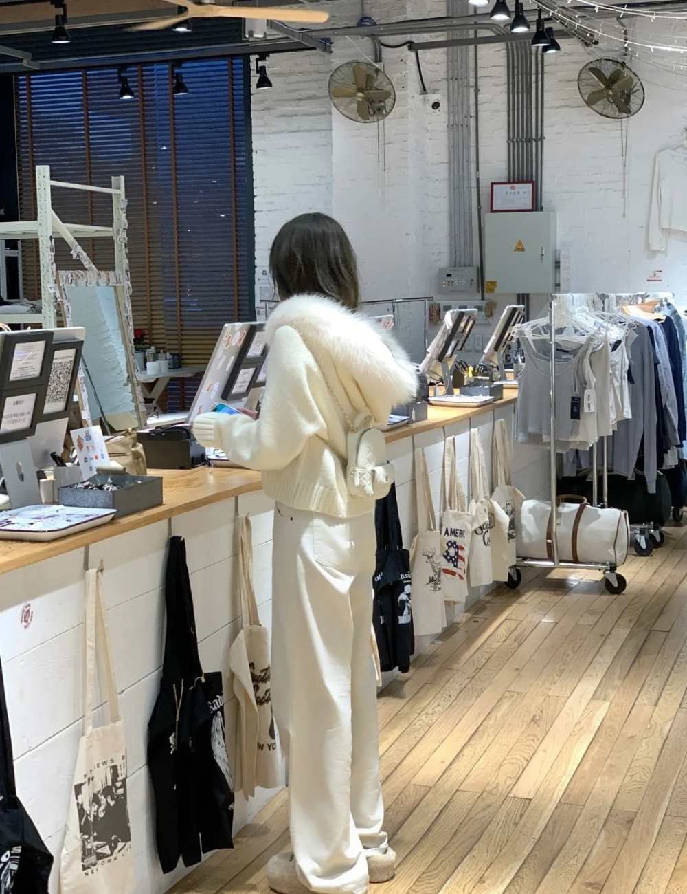 Korean style autumn and winter sweater hooded tops