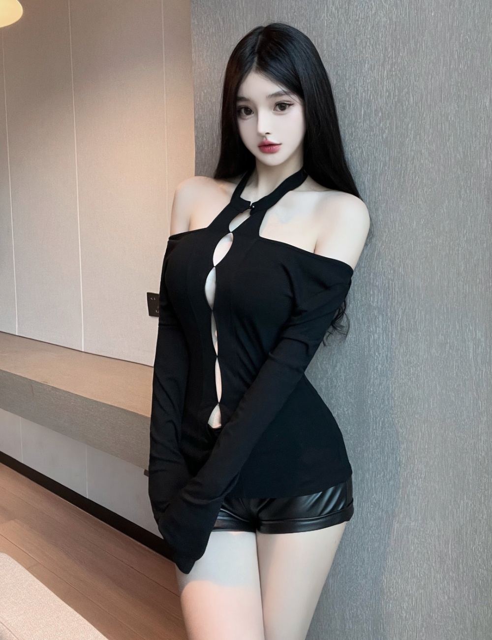 Spicegirl T-shirt sueding bottoming shirt for women