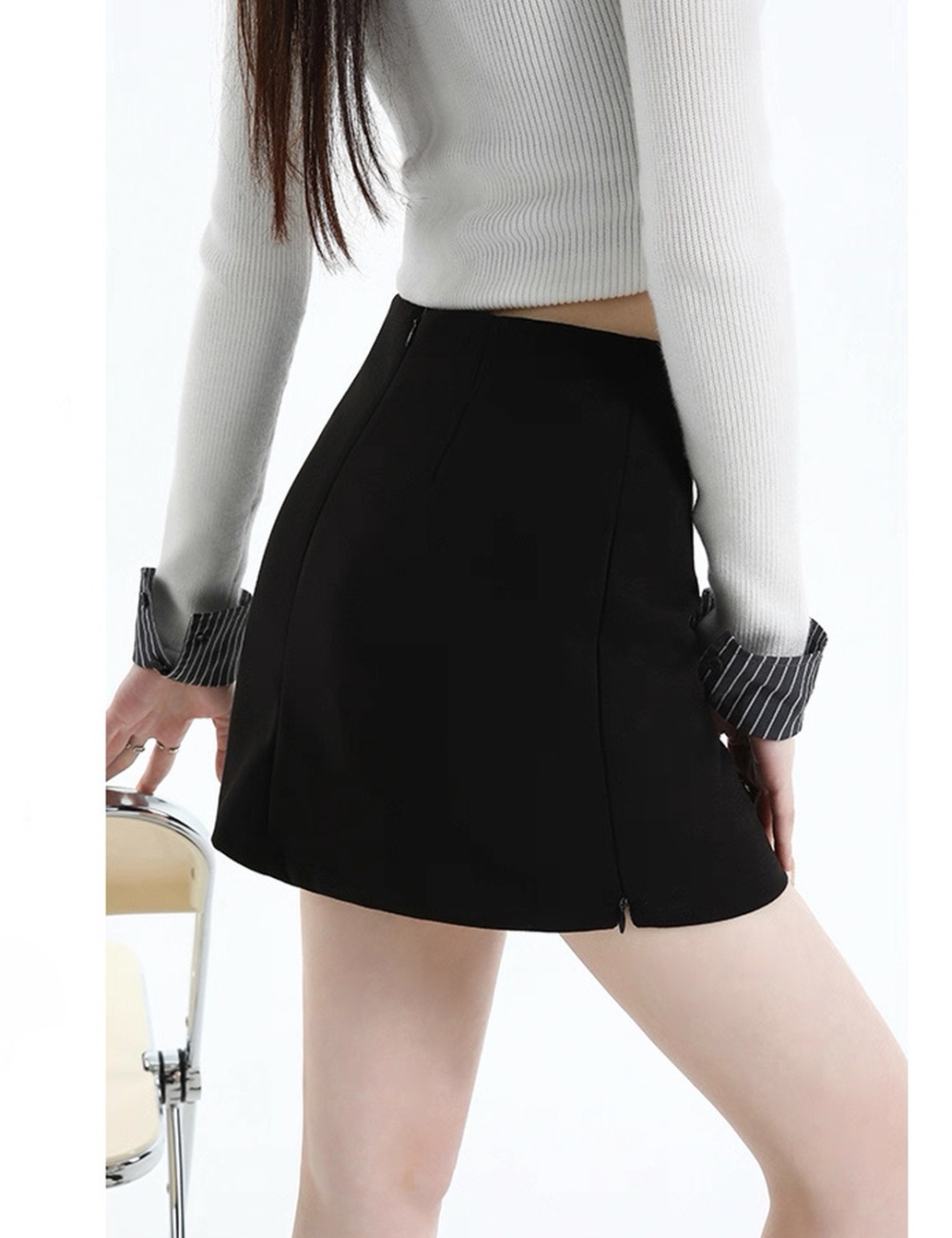 Spicegirl A-line skirt anti emptied culottes for women