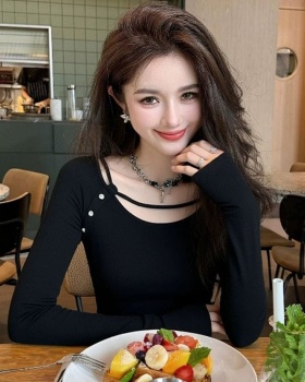 Inside the ride T-shirt bottoming shirt for women