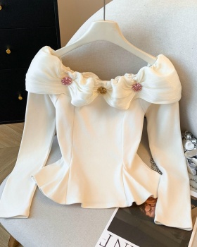 Enticement tops autumn and winter bottoming shirt for women