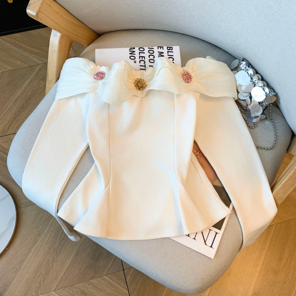 Enticement tops autumn and winter bottoming shirt for women