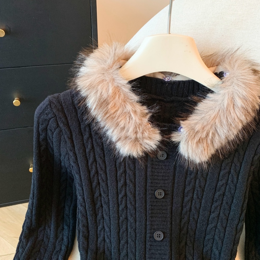 Removable tops chanelstyle sweater for women