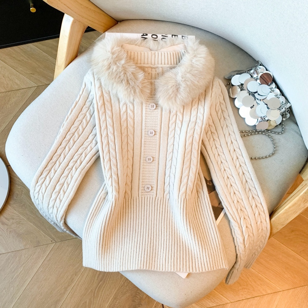Removable tops chanelstyle sweater for women