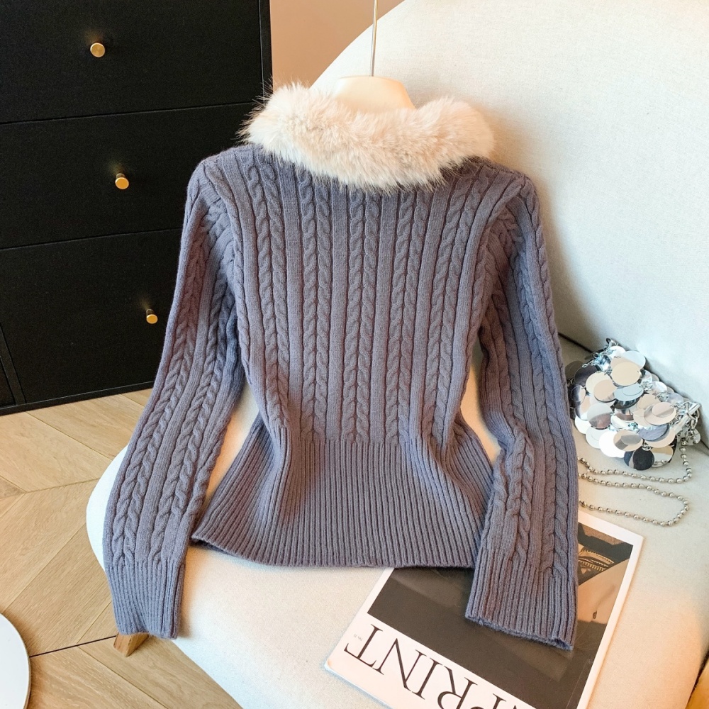 Removable tops chanelstyle sweater for women